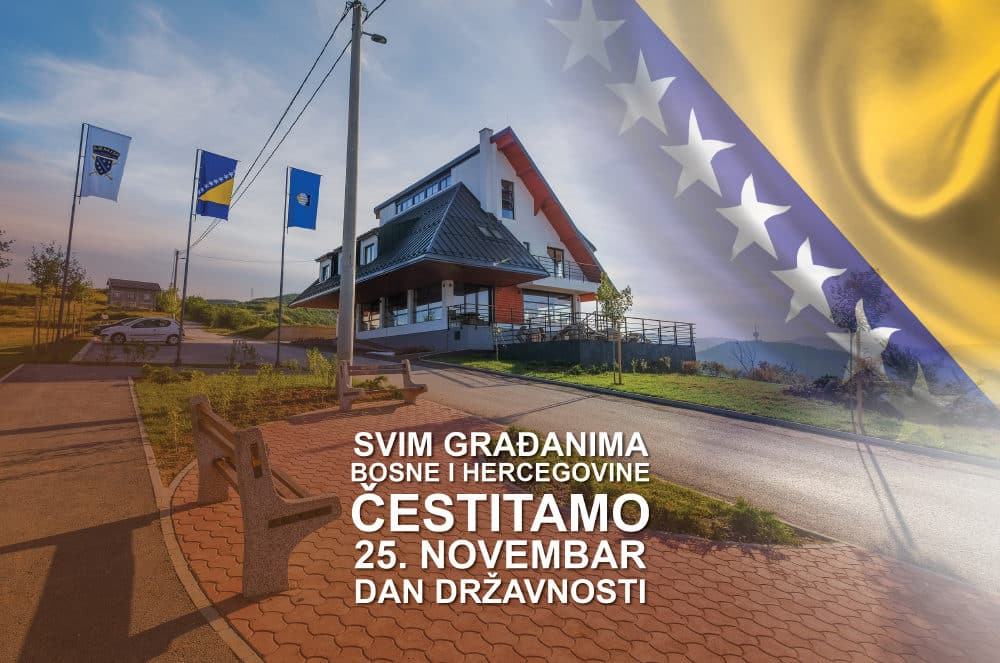 Čestitamo Dan državnosti Bosne i Hercegovine