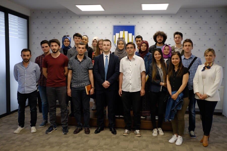 Općinu Novi Grad Sarajevo posjetili studenti Internacionalnog univerziteta u Sarajevu (IUS)