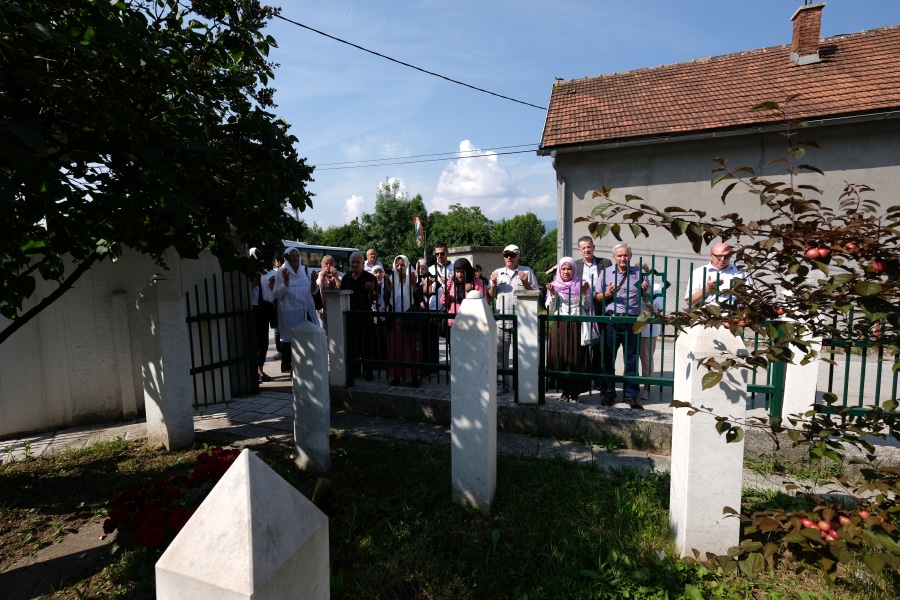 Obiđeni mezaristani i groblja šehida i poginulih boraca na području Novog Grada