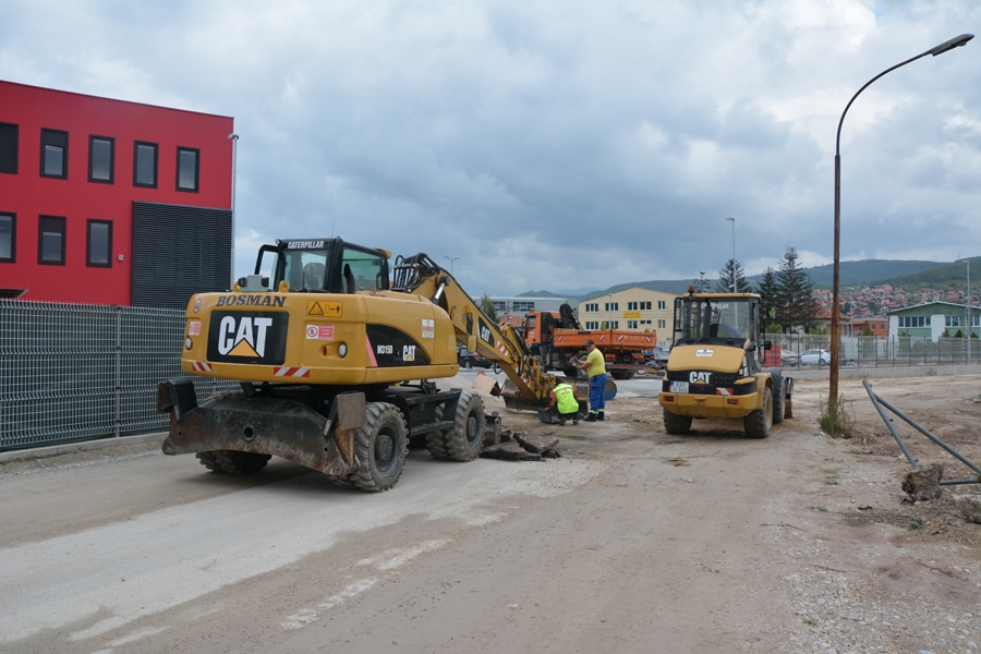 Privredni subjekti u industrijskoj zoni Rajlovac dobijaju novu saobraćajnicu