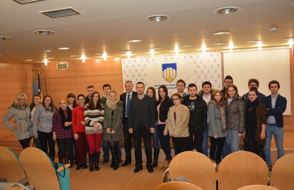Studenti Fakulteta političkih nauka u posjeti Općini Novi Grad Sarajevo
