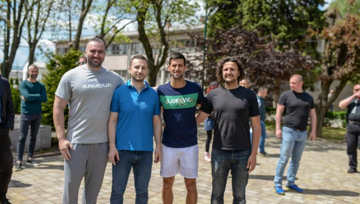 Druženje sa svjetskim prvakom u tenisu i drugim sportistima: Efendić: Centar „Safet Zajko“ gradili smo da bude svjetski