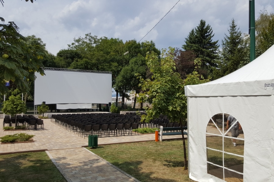 Ljetno kino u Centru 'Safet Zajko' spremno za večerašnju projekciju u okviru 23. SFF-a