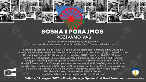 Dan sjećanja na genocid nad Romima u Drugom svjetskom ratu u galeriji Općine Novi Grad Sarajevo